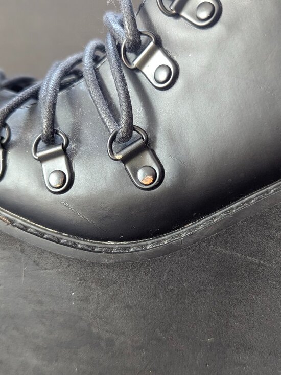 Black platform lace-up boots - Current Mood (Traitor) - Picture 5 of 6